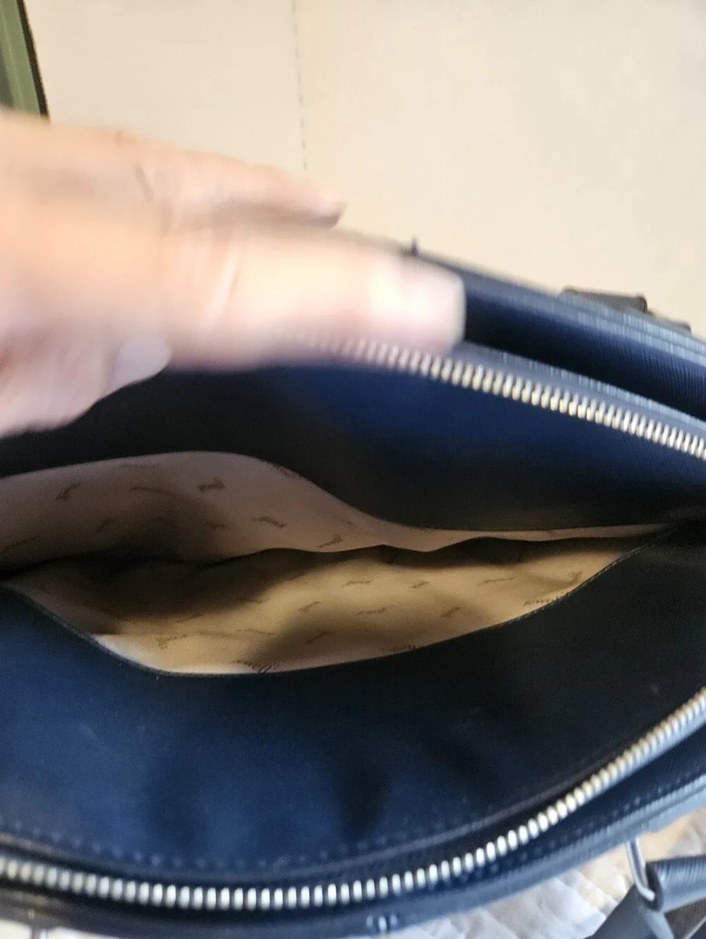31 By Jewell Dark Navy Blue Tote 3 Compartments